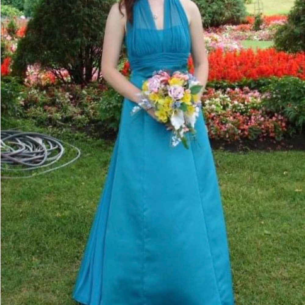Teal Bridesmaid Dress